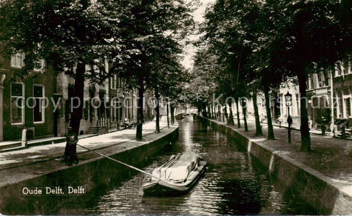 Delft NL Oude Delft Kanal