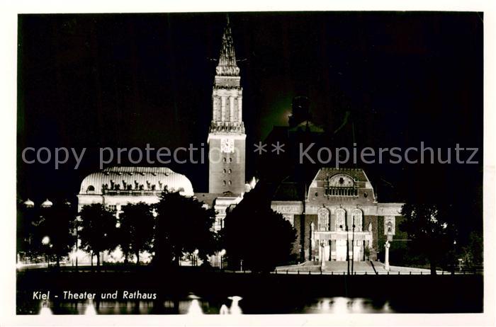 KIEL CITY Theater und Rathaus