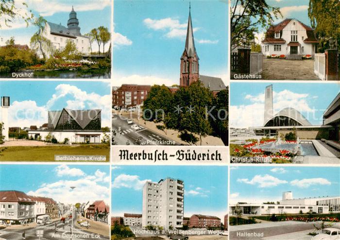 Buederich Duesseldorf Dyckhof Bethlehems Kirche Am Deutschen Eck Pfarrkirche Gae