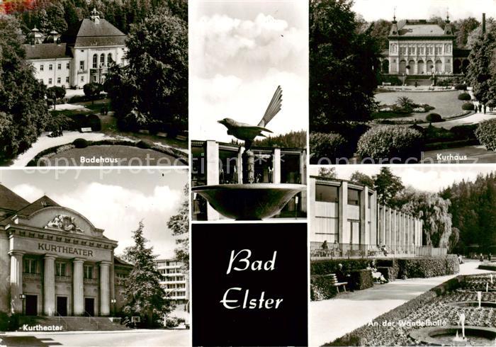 Bad Elster Badehaus Kurhaus Kurtheater An der Wandelhalle