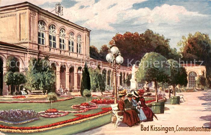 Bad Kissingen Conversationshaus Kuenstlerkarte