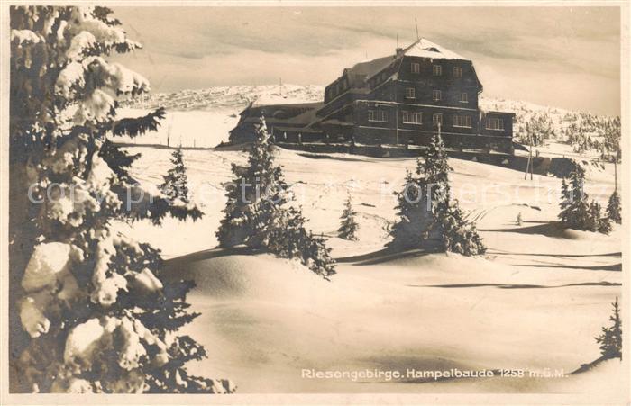 Riesengebirge Krkonose Karkonosze Hampelbaude
