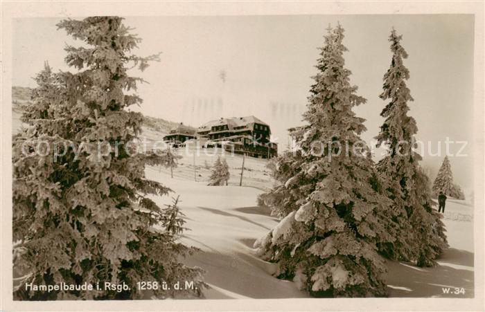 Riesengebirge Krkonose Karkonosze Hampelbaude