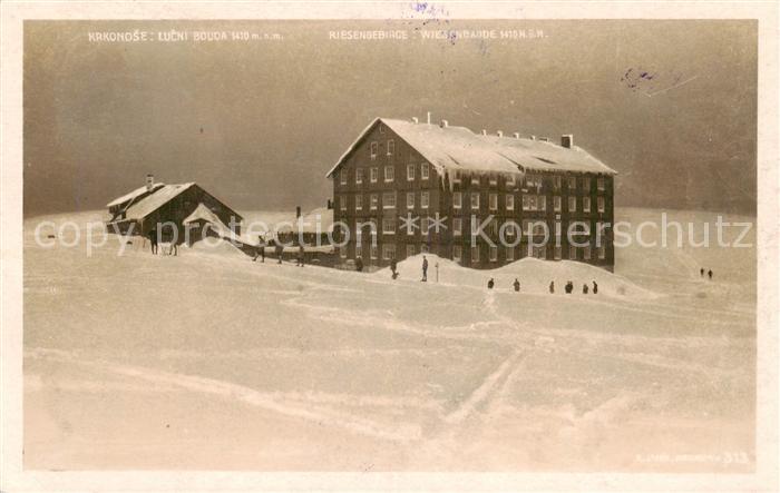 Riesengebirge Krkonose Karkonosze Wiesenbaude