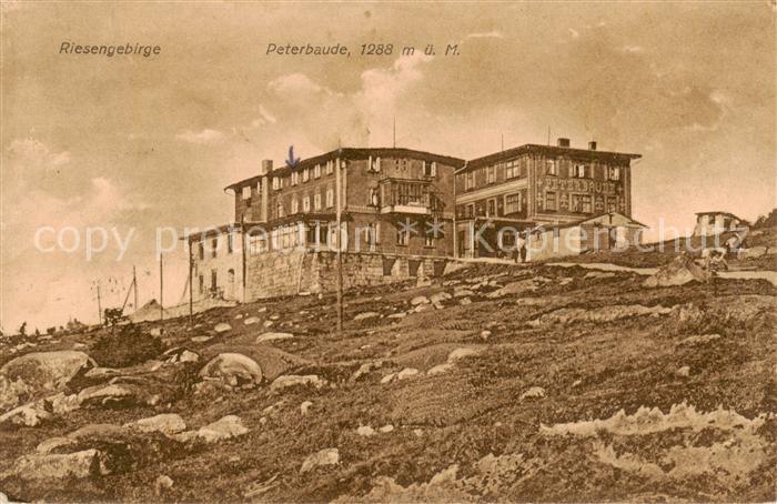 Riesengebirge Krkonose Karkonosze Peterbaude