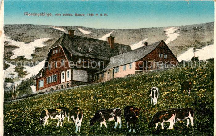Riesengebirge Krkonose Karkonosze Alte schlesische Baude