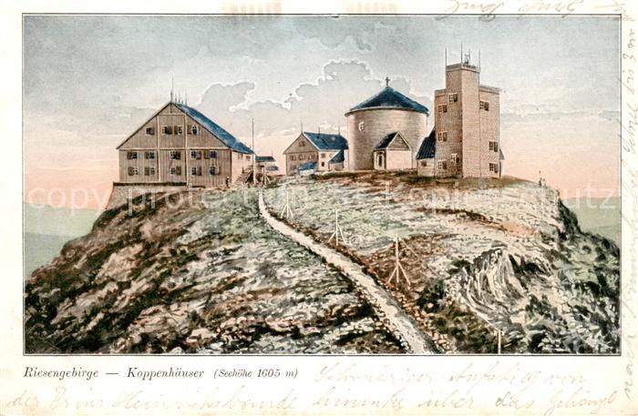 Riesengebirge Krkonose Karkonosze Koppenhaeuser