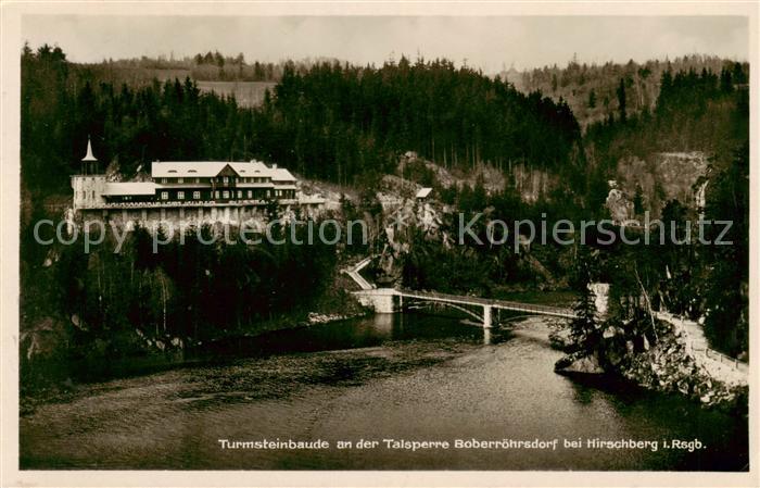 Boberroehrsdorf Riesengebirge Turmsteinbaude Talsperre
