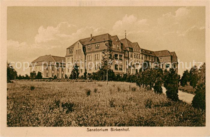 Greiffenberg Lwowek Slaski Schlesien PL Sanatorium Birkenhof