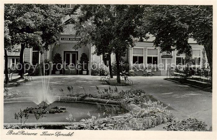 Bad Reinerz Duszniki-Zdrój PL Lauer Sprudel