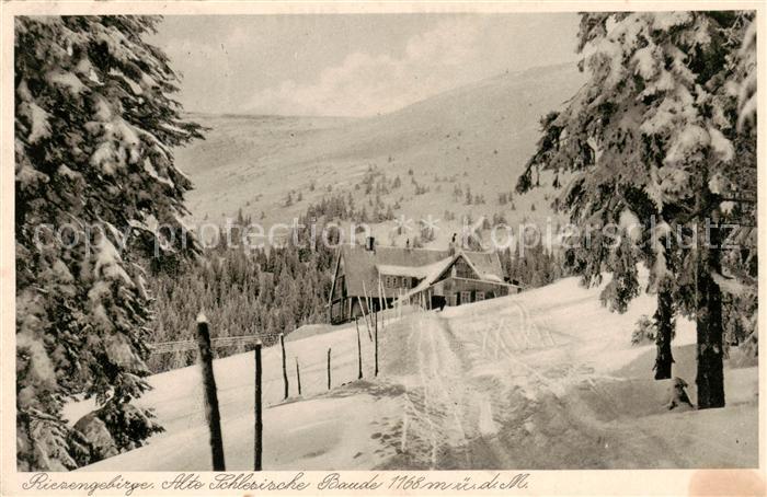 Riesengebirge Krkonose Karkonosze Alte Schlesische Baude