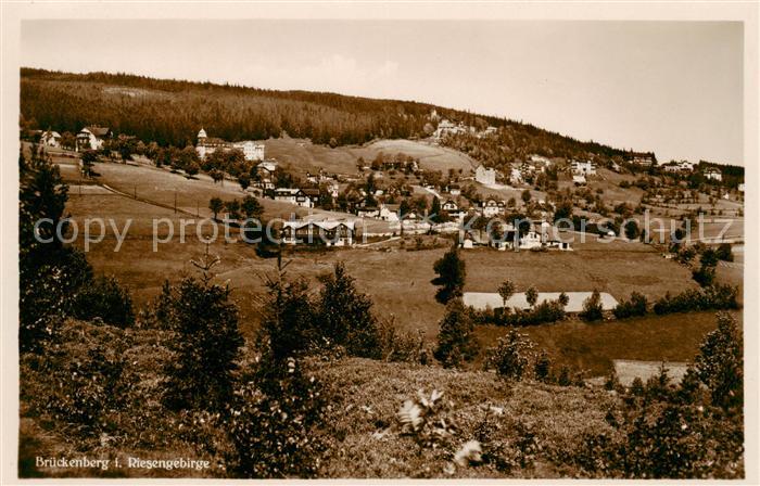 Brueckenberg Krummhuebel Riesengebirge PL Panorama