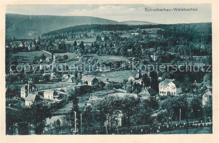 Schreiberhau Szklarska Poreba Riesengebirge PL Panorama Weisbachtal
