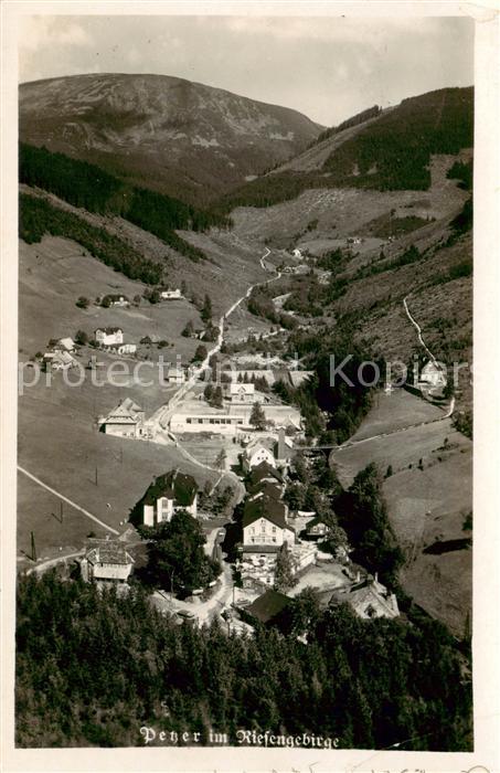 Petzer Riesengebirge CZ Panorama