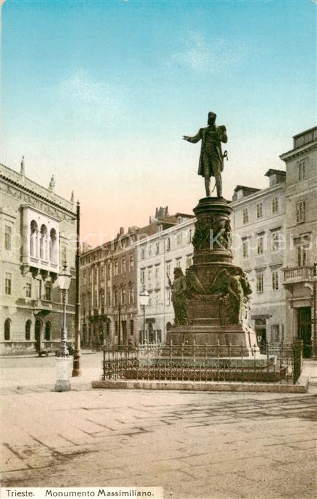 Trieste Triest IT Monumento Massimiliano