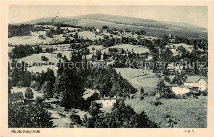 Hain Giersdorf Riesengebirge PL Panorama