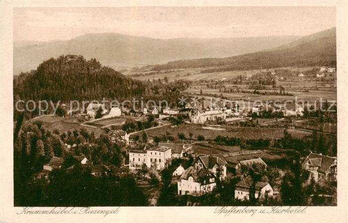 Krummhuebel Karpacz Riesengebirge PL Pfaffenberg und Kurhotel