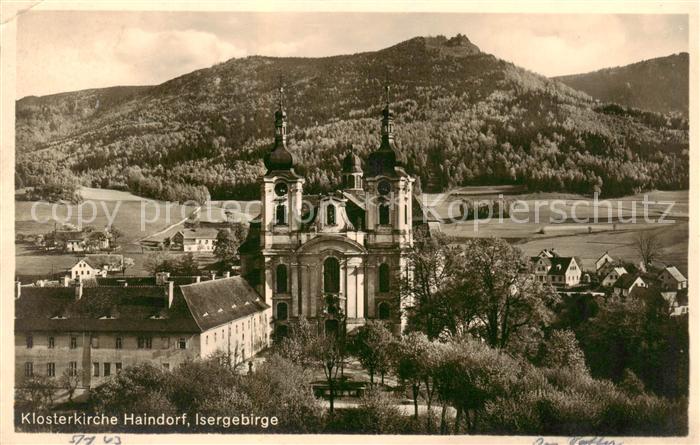 Haindorf Isergebirge Hejnice CZ Klosterkirche