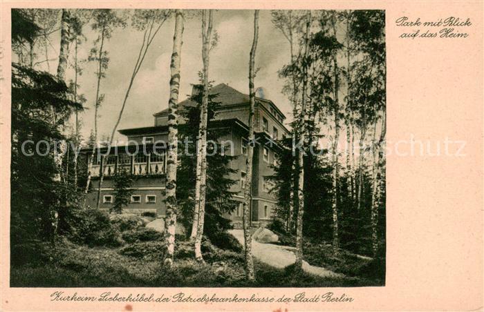 Schreiberhau Szklarska Poreba Riesengebirge PL Kurheim Sieberhuebel