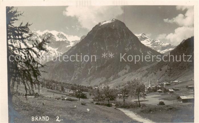 Brand  Vorarlberg AT Panorama