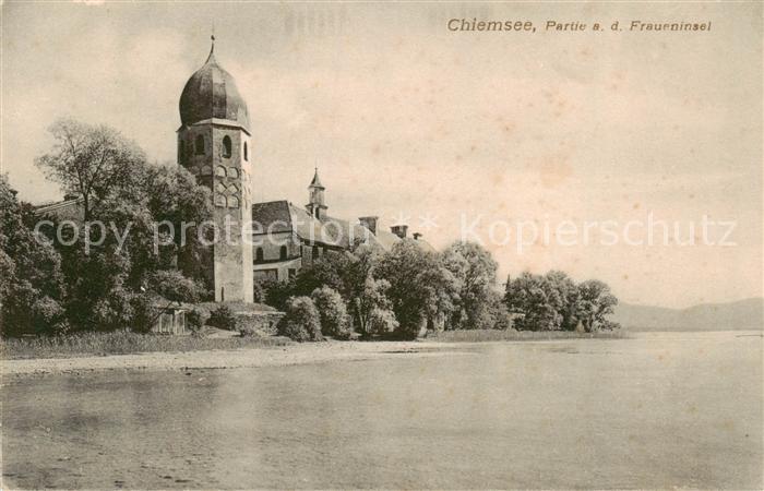 Chiemsee Bayern Partie auf der Fraueninsel