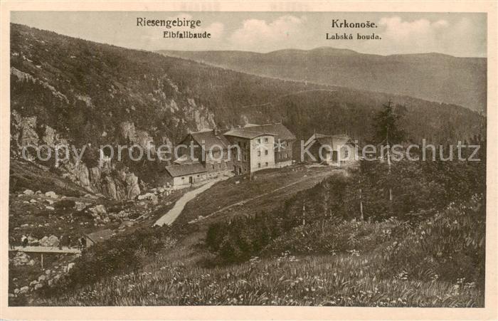 Riesengebirge Krkonose Karkonosze Elbfallbaude