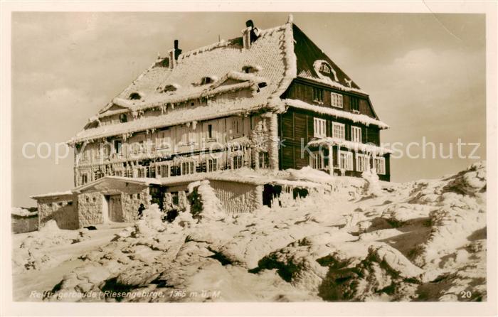 Riesengebirge Krkonose Karkonosze Reiftraegerbaude