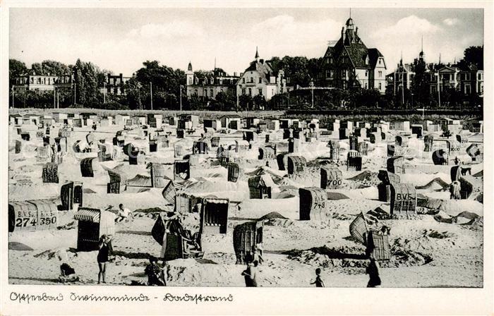 Swinemuende Swinoujscie Strandpartie