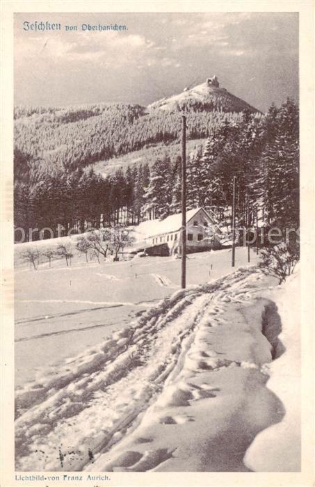 Jeschken Jested Liberec Reichenberg von Oberhanichen