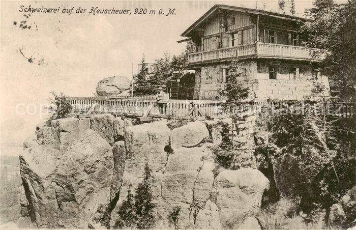 Heuscheuer Wuenschelburg Radkow PL Schweizerei auf der Heuscheuer