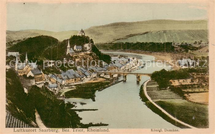 Saarburg Saar Koenigl Domaene Panorama