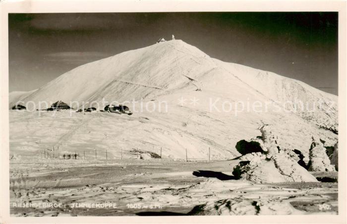 Schneekoppe Snezka CZ Panorama