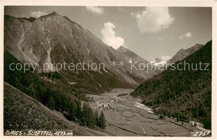 Gries Laengenfeld Sulztal Tirol AT Panorama