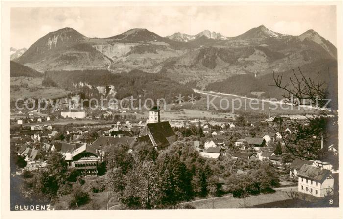Bludenz Vorarlberg AT Panorama