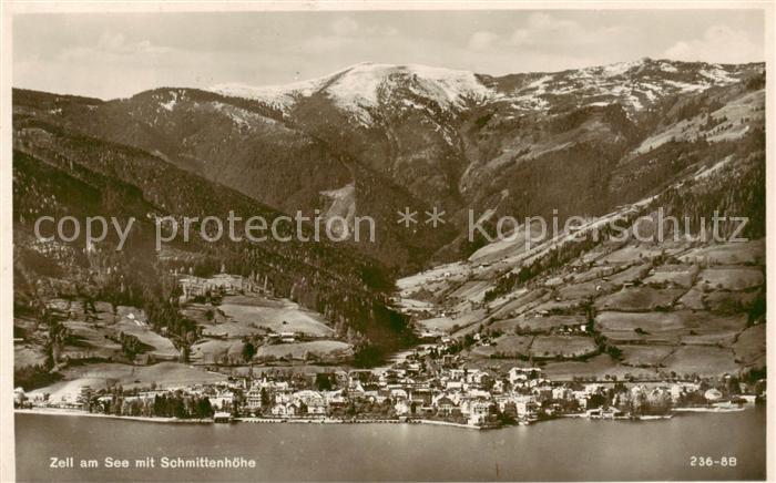 Zell See AT Panorama mit Schmittenhoehe