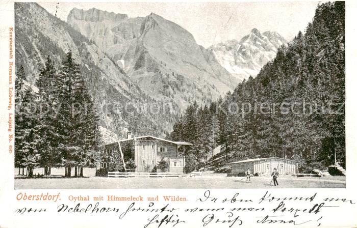 Oberstdorf Oythal mit Himmeleck und Wilden