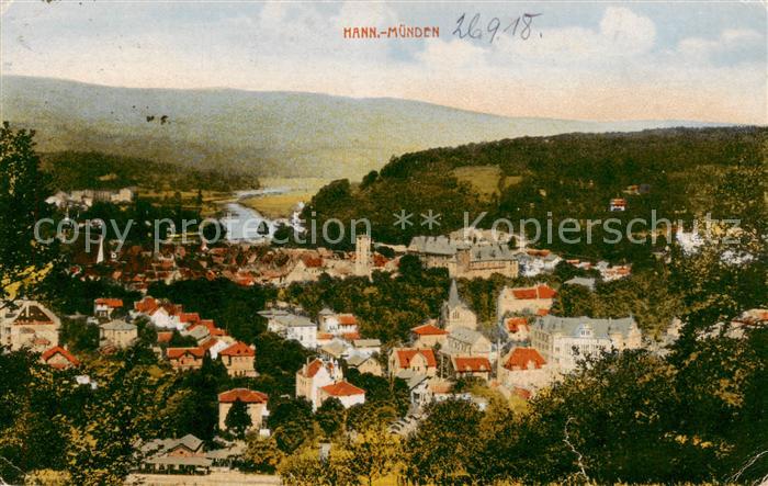 Hann. Muenden Panorama Feldpost