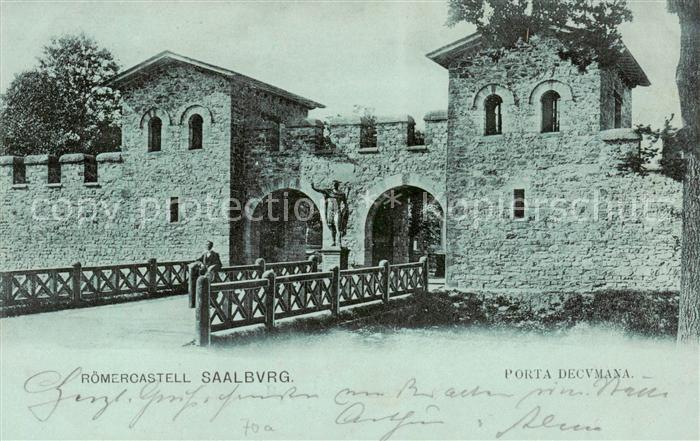 Saalburg Taunus Roemercastell