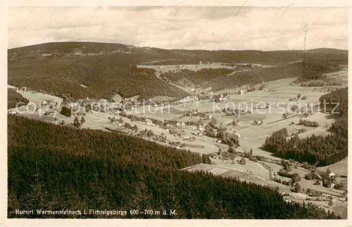 Warmensteinach Fichtelgebirge Fliegeraufnahme