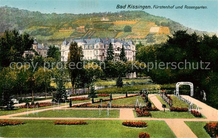 Bad Kissingen Fuerstenhof und Rosengarten