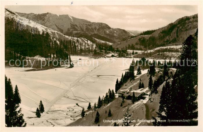 Spitzingsee Schliersee Unterkunftshaus mit Sonnwendjoch
