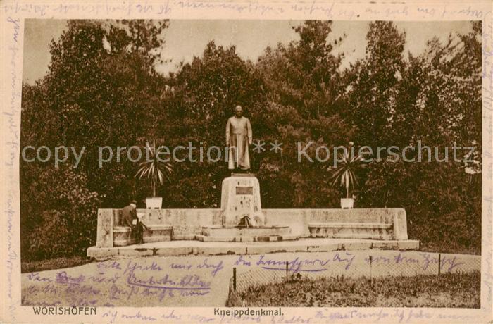 Woerishofen Bad Kneippdenkmal