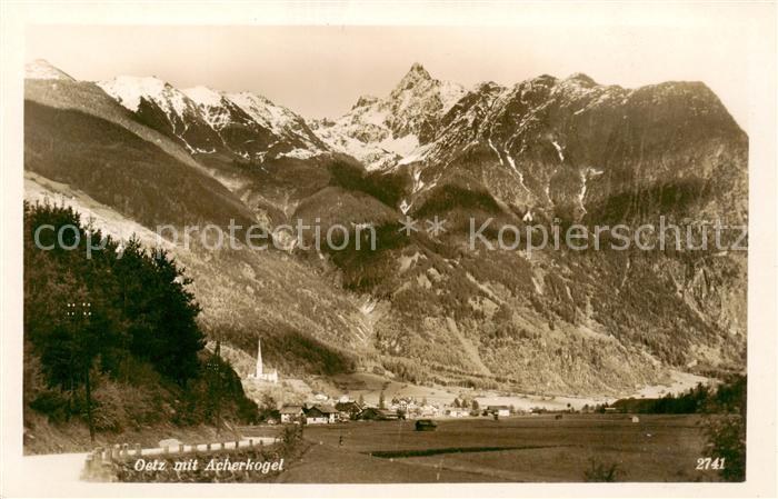Oetz mit Acherkogel