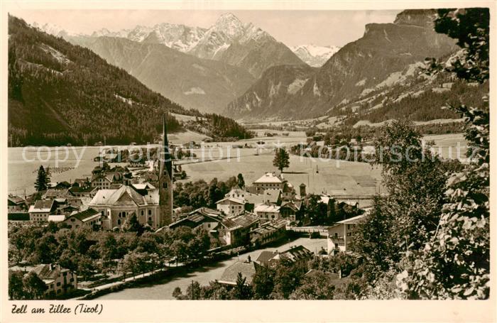 Zell Ziller Tirol AT Panorama