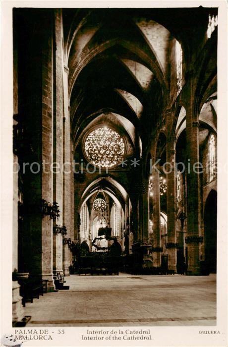 Palma de Mallorca ES Interior de la Catedral