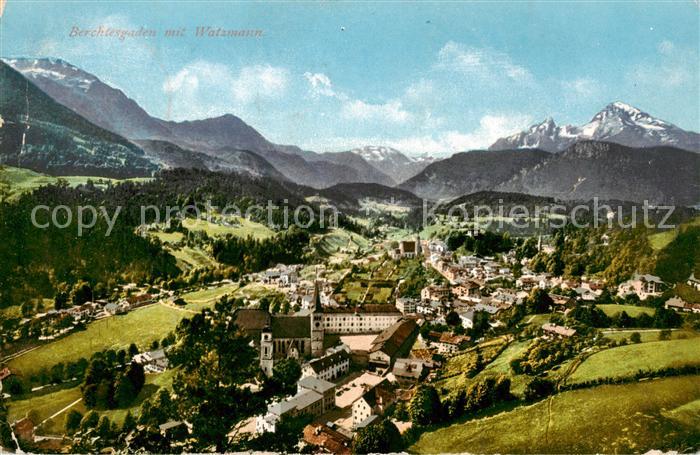 BERCHTESGADEN Bayern Panorama mit Watzmann