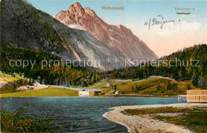 Mittenwald Bayern Lautersee