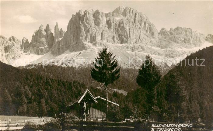 Rosengarten Catinaccio Dolomiti IT Panorama