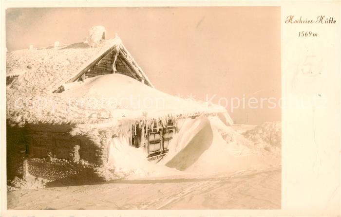 Hochrieshuette 1569m Rosenheim Winteridyll