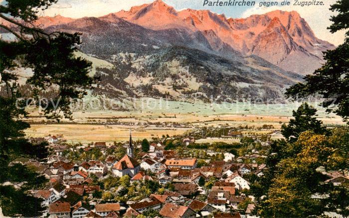 Partenkirchen mit Zugspitze